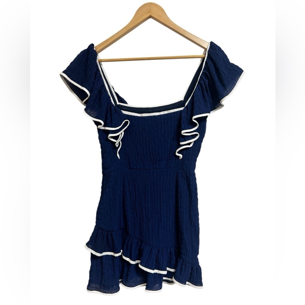 Ale by Alessandra x Revolve Sarita Mini Dress in Navy Size S - Picture 6 of 8